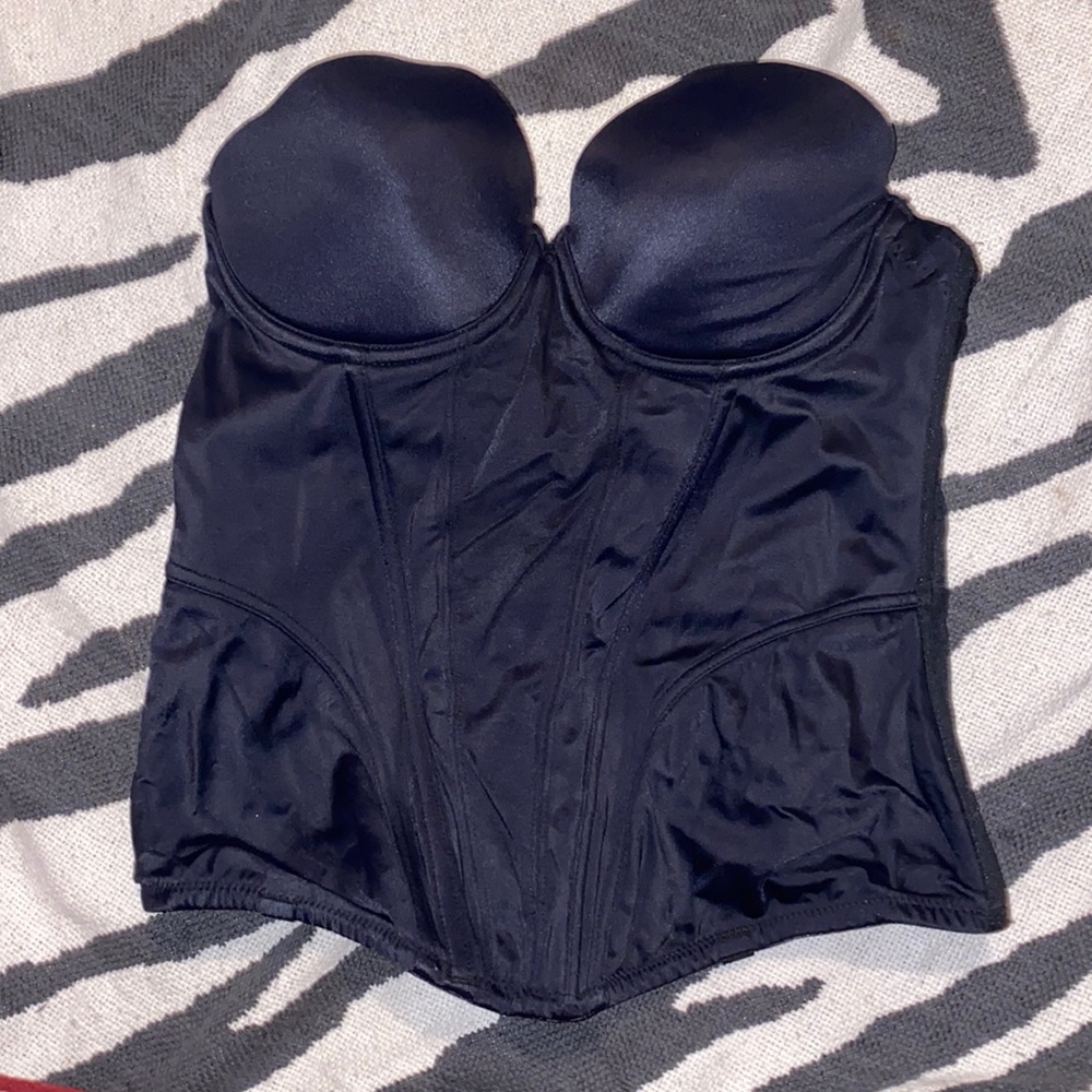 32C Black corset top
